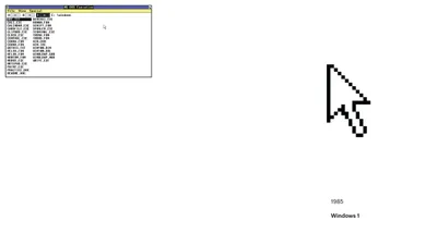 A Brief History of Mouse Pointers