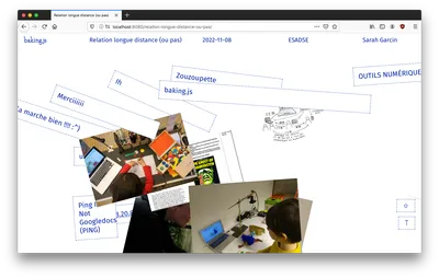 Screenshot of the presentation in baking.js after the conference