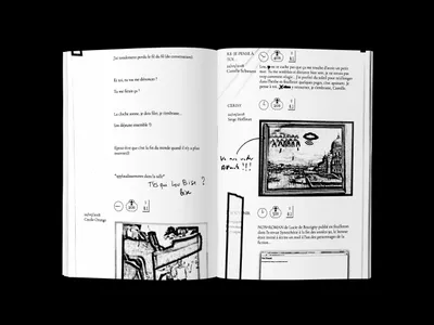 Double-page spread from printed edition